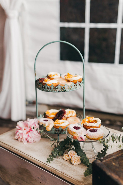 Floral garden wedding in Ontario