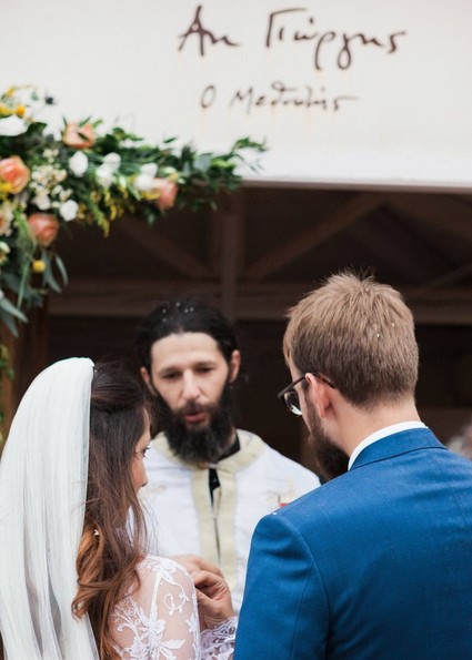 DIY backyard summer wedding in Athens, Greece
