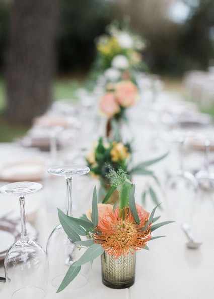 DIY backyard summer wedding in Athens, Greece