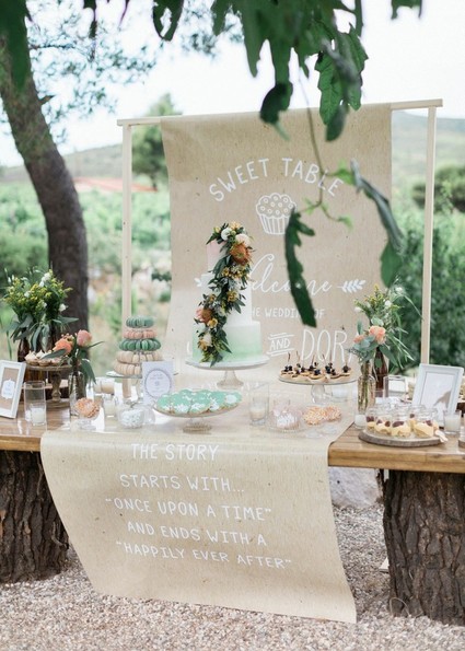 DIY backyard summer wedding in Athens, Greece