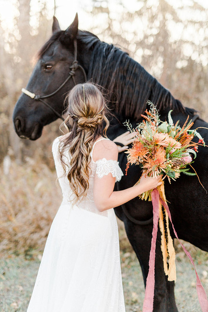 Organic fall wedding inspiration Inspiration