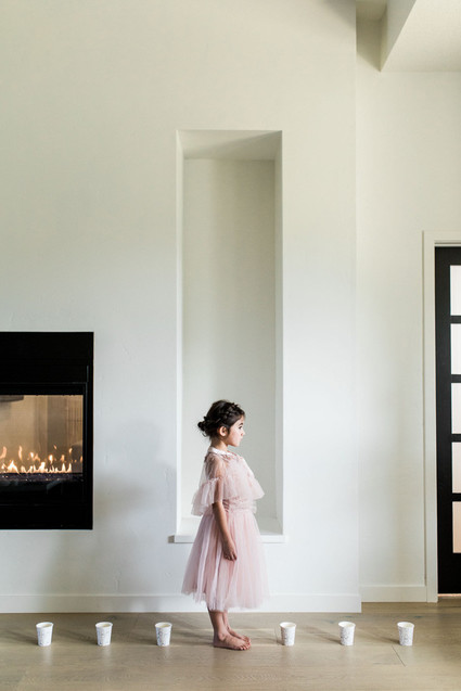 Tutus and reindeers kids christmas party