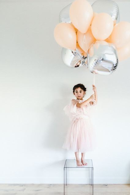 Tutus and reindeers kids christmas party