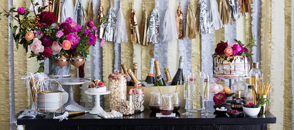 New Years Eve cocktail party Inspiration