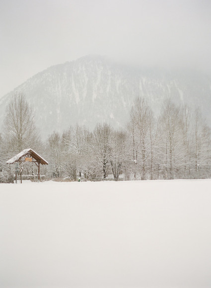 Salzburg Austria in Winter on 100 Layer Cake