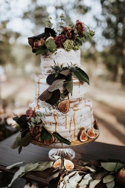 Intimate fall camp wedding at Mount Laguna in San Diego