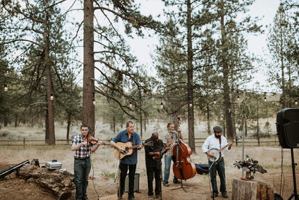 Intimate fall camp wedding at Mount Laguna in San Diego