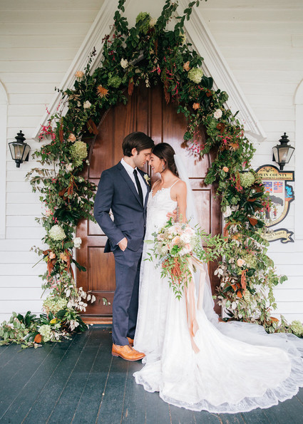 Elegant southern fall wedding ideas on Mobile Bay