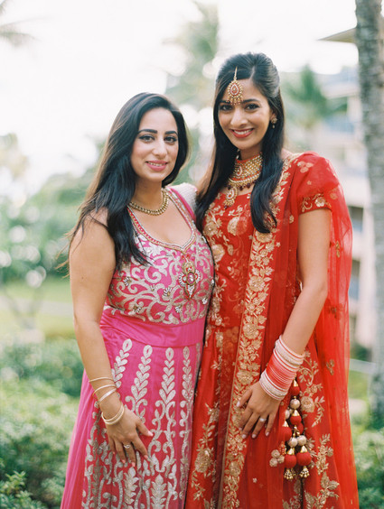 Modern Hindu and Sikh wedding on Maui