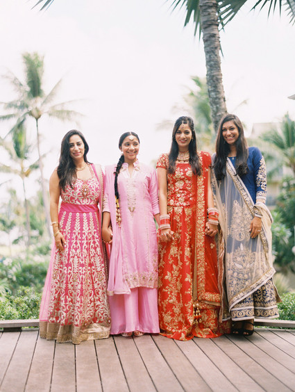 Modern Hindu and Sikh wedding on Maui