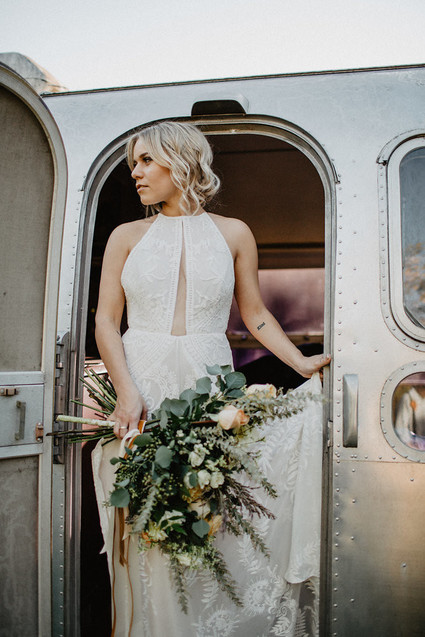 Vintage fall same-sex wedding inspiration Inspiration