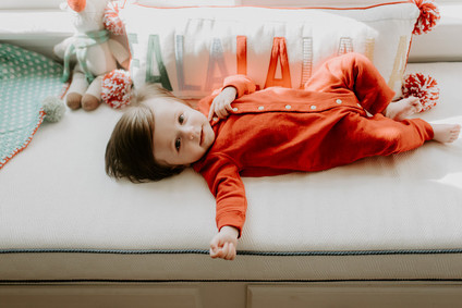 Festive Christmas nursery decor