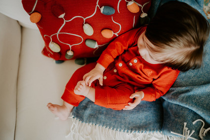 Festive Christmas nursery decor