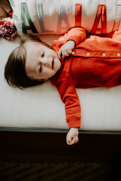 Festive Christmas nursery decor