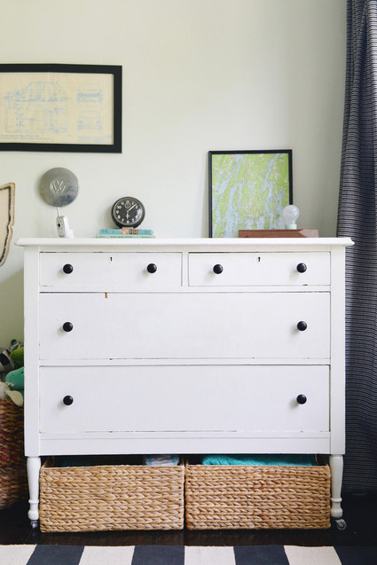 vintage inspired little boy's room