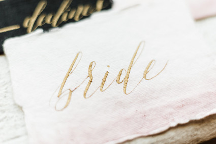 Winter watercolor wedding invites