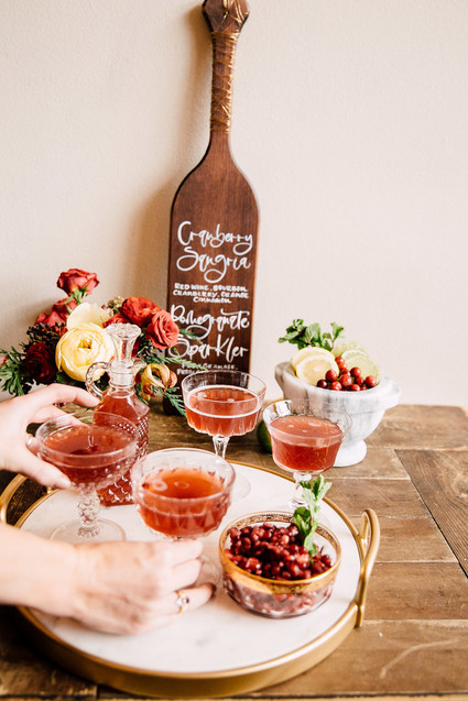 festive cocktail recipes on 100 Layer Cake
