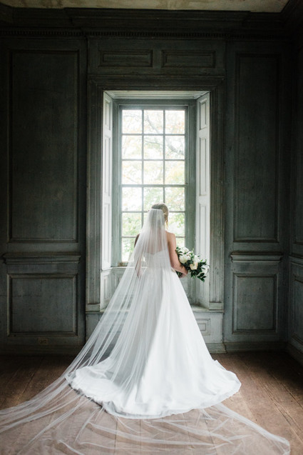 Elegant winter garden wedding ideas in Virginia