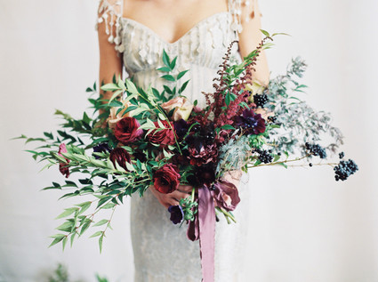 Winter jewel-tone wedding ideas