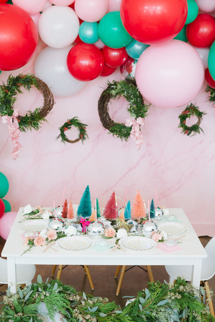 Bright festive kids Christmas party on 100 Layer Cakelet