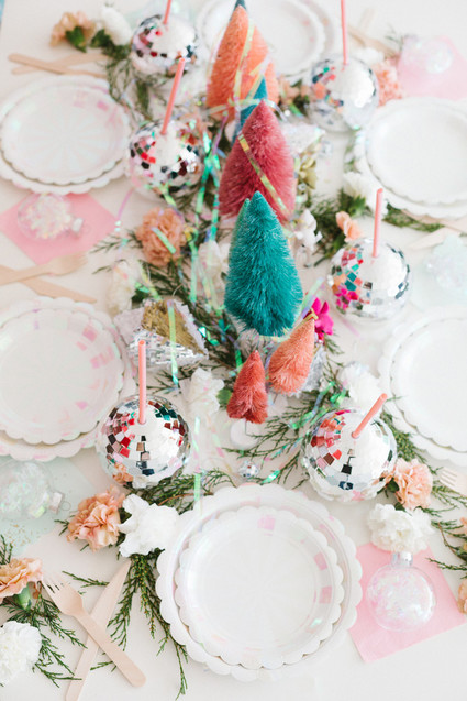 Bright festive kids Christmas party on 100 Layer Cakelet Inspiration