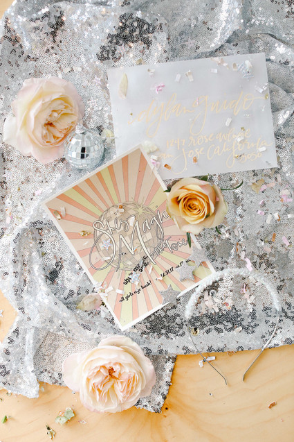 Girly, sparkly NYE party for kids with Beijos Events on 100 Layer Cakelet