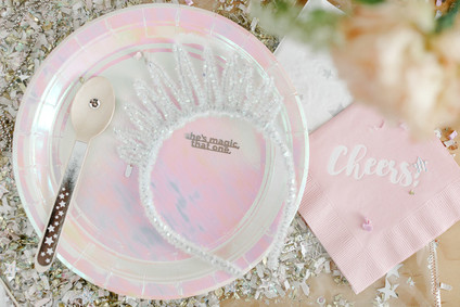 Girly, sparkly NYE party for kids with Beijos Events on 100 Layer Cakelet