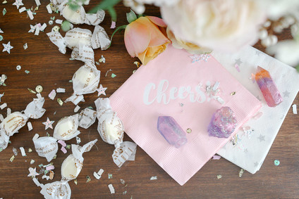 Girly, sparkly NYE party for kids with Beijos Events on 100 Layer Cakelet