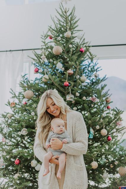 Festive family home and Christmas photos