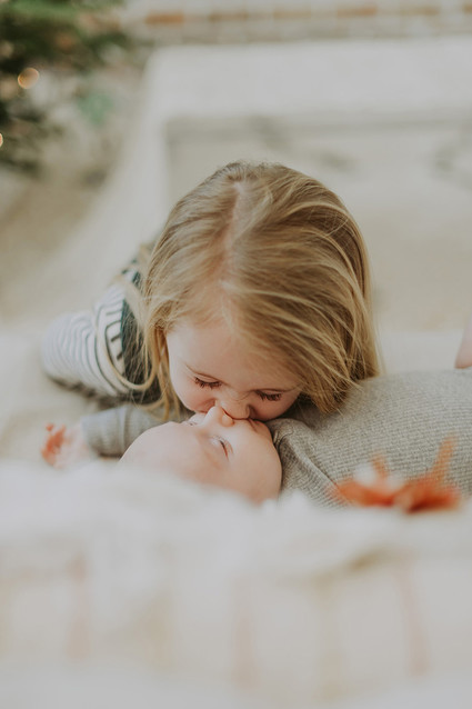 Festive family home and Christmas photos
