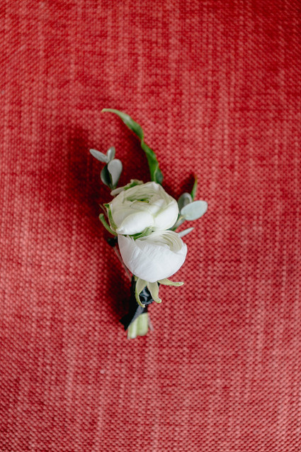 Christmas boutonnière