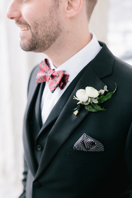 Snowy Christmas wedding at Terrain at Stylers