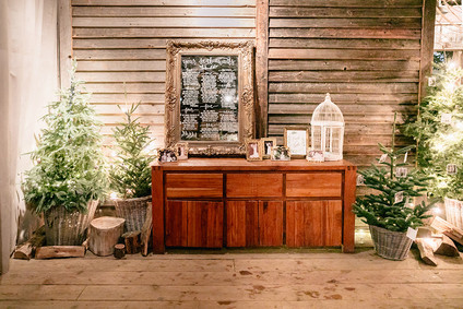 Snowy Christmas wedding at Terrain at Stylers