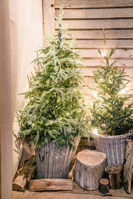 Snowy Christmas wedding at Terrain at Stylers