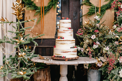 Snowy Christmas wedding at Terrain at Stylers