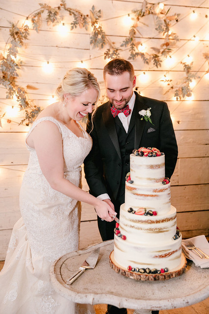 Snowy Christmas wedding at Terrain at Stylers