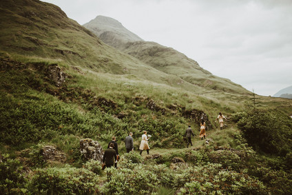 Charming indie Scottish Isle wedding