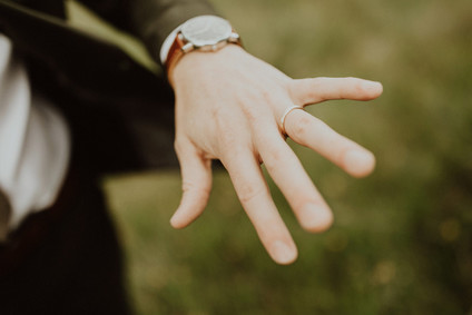 Charming indie Scottish Isle wedding