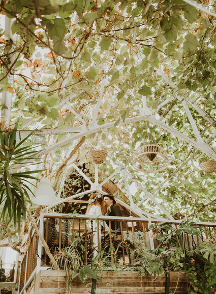 Charming indie Scottish Isle wedding