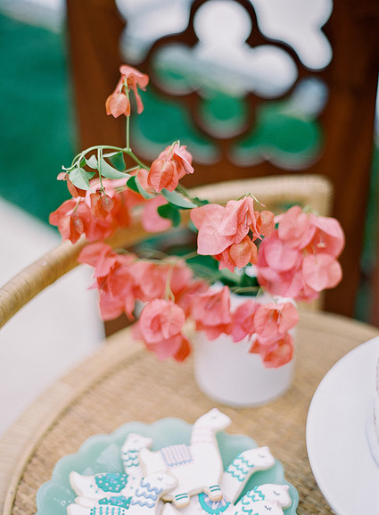 Boho llama baby shower