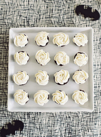 Black and white and pink modern Batman birthday party