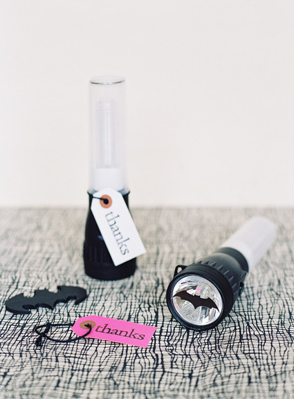 Black and white and pink modern Batman birthday party