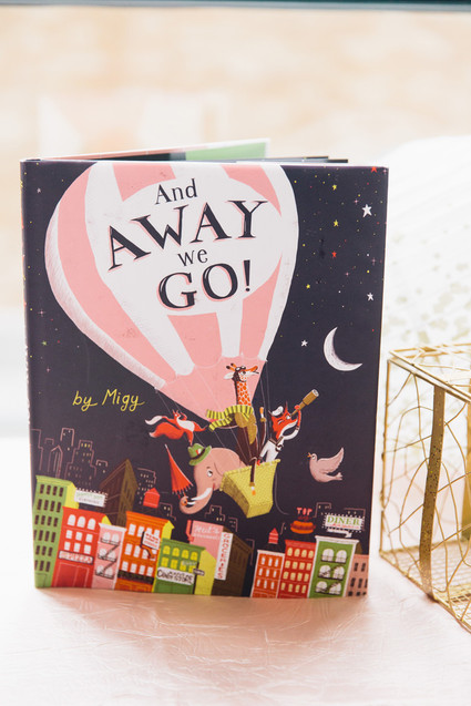 Pink hot air balloon 1st birthday party