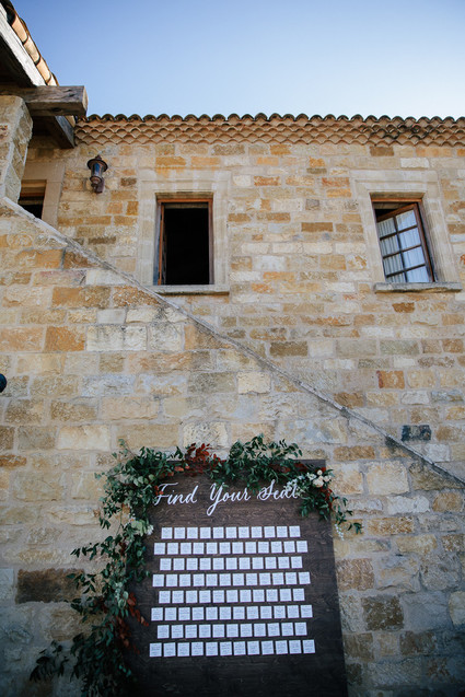 Elegant black and white wedding at Sunstone Winery