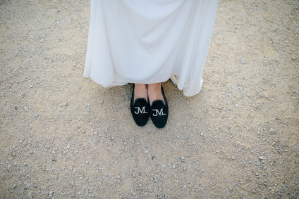 Elegant black and white wedding at Sunstone Winery