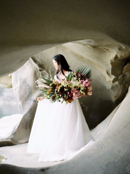 Serene modern Galiano Island wedding inspiration