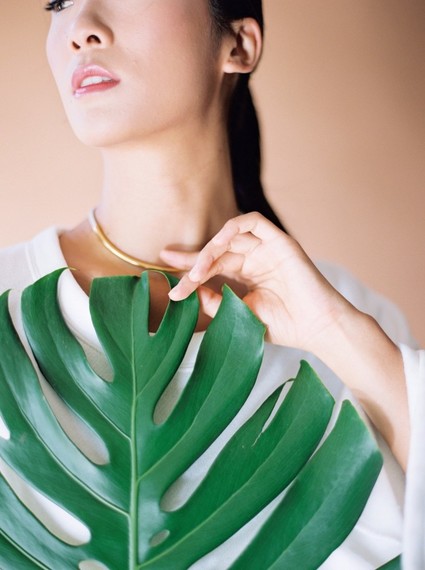 Stylish mod engagement photos on Galiano Island