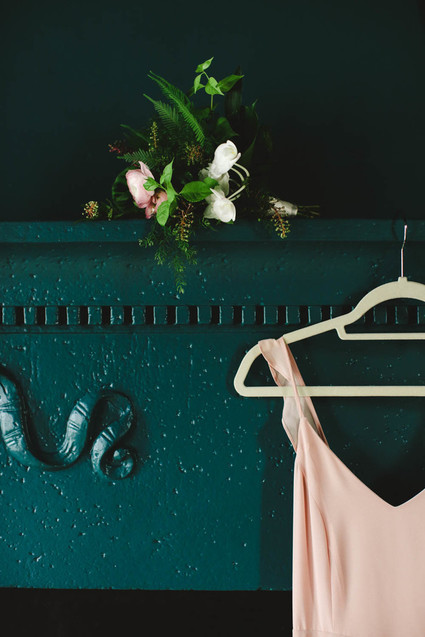 Modern jewel tone wedding at Vibiana in DTLA