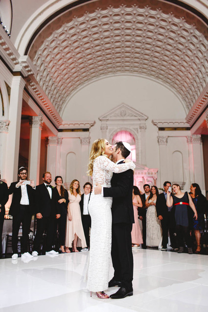 Modern jewel tone wedding at Vibiana in DTLA