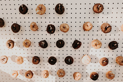 Winter backyard baby shower